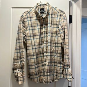 PrAna med button down